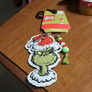 Grinch with Santa Hat Key Chain/ BUNDLE ONLY 2 OR MORE ITEMS